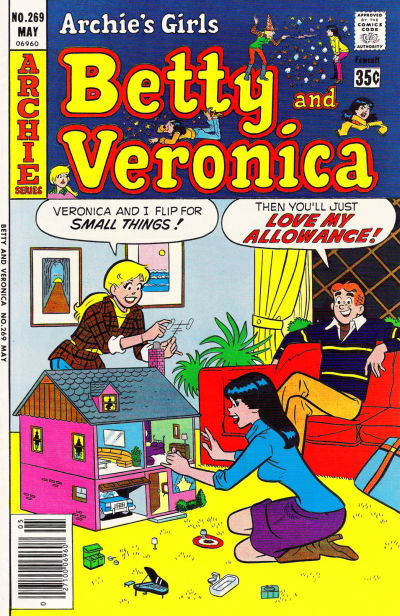 Cover for Archie's Girls Betty and Veronica (Archie, 1950 series) #269