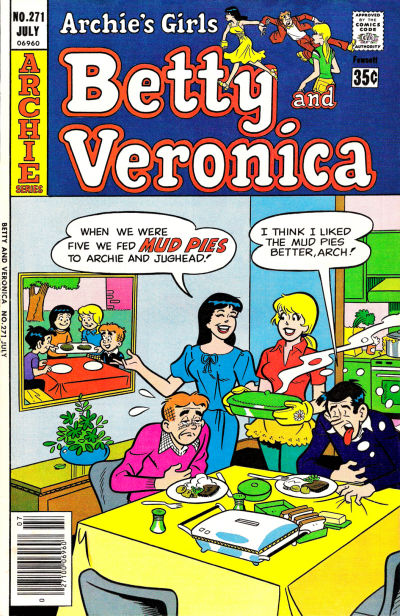 Cover for Archie's Girls Betty and Veronica (Archie, 1950 series) #271