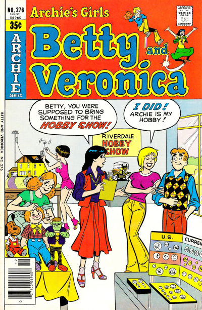 Cover for Archie's Girls Betty and Veronica (Archie, 1950 series) #276