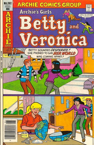 Cover for Archie's Girls Betty and Veronica (Archie, 1950 series) #282