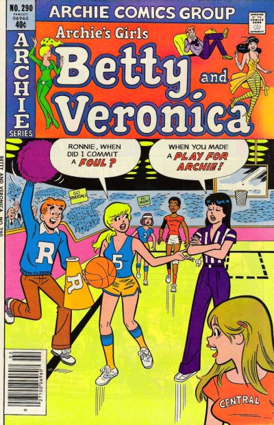 Cover for Archie's Girls Betty and Veronica (Archie, 1950 series) #290