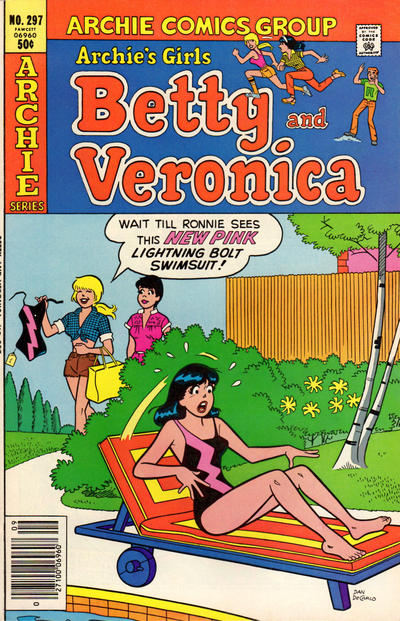 Cover for Archie's Girls Betty and Veronica (Archie, 1950 series) #297