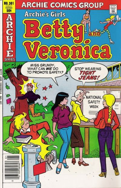 Cover for Archie's Girls Betty and Veronica (Archie, 1950 series) #301