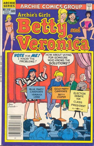 Cover for Archie's Girls Betty and Veronica (Archie, 1950 series) #319
