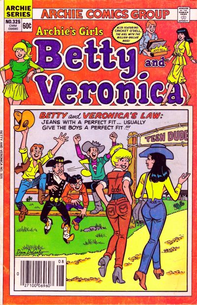 Cover for Archie's Girls Betty and Veronica (Archie, 1950 series) #325