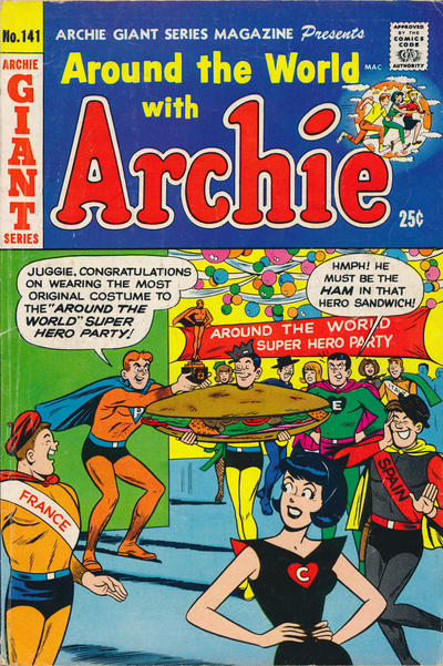 Cover for Archie Giant Series Magazine (Archie, 1954 series) #141