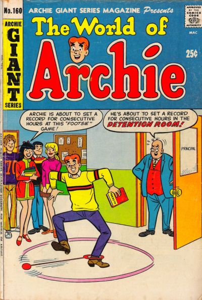 Cover for Archie Giant Series Magazine (Archie, 1954 series) #160