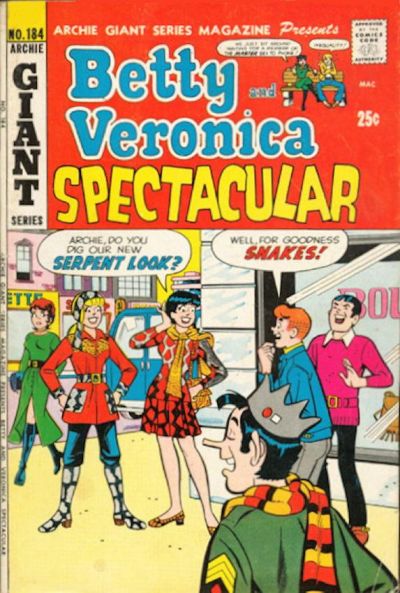 Cover for Archie Giant Series Magazine (Archie, 1954 series) #184