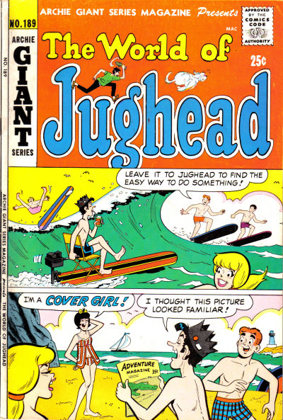 Cover for Archie Giant Series Magazine (Archie, 1954 series) #189