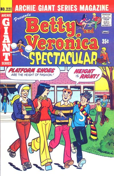 Cover for Archie Giant Series Magazine (Archie, 1954 series) #221