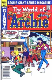 Cover for Archie Giant Series Magazine (Archie, 1954 series) #516