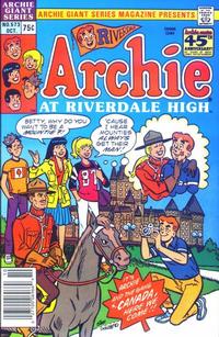 Cover for Archie Giant Series Magazine (Archie, 1954 series) #573