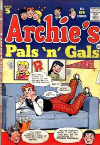 Cover for Archie's Pals 'n' Gals (Archie, 1952 series) #5