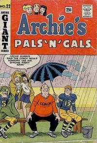 Cover Thumbnail for Archie's Pals 'n' Gals (Archie, 1952 series) #22
