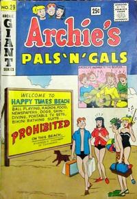 Cover for Archie's Pals 'n' Gals (Archie, 1952 series) #29