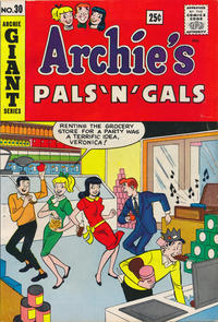 Cover Thumbnail for Archie's Pals 'n' Gals (Archie, 1952 series) #30