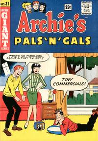 Cover for Archie's Pals 'n' Gals (Archie, 1952 series) #31