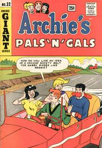 Cover Thumbnail for Archie's Pals 'n' Gals (Archie, 1952 series) #32