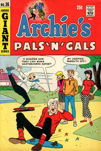 Cover for Archie's Pals 'n' Gals (Archie, 1952 series) #36