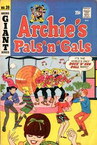Cover for Archie's Pals 'n' Gals (Archie, 1952 series) #39