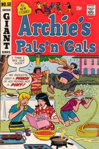 Cover Thumbnail for Archie's Pals 'n' Gals (Archie, 1952 series) #58