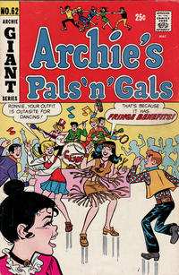 Cover Thumbnail for Archie's Pals 'n' Gals (Archie, 1952 series) #62