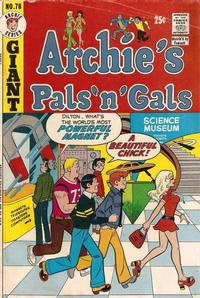 Cover Thumbnail for Archie's Pals 'n' Gals (Archie, 1952 series) #78