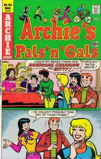Cover for Archie's Pals 'n' Gals (Archie, 1952 series) #103