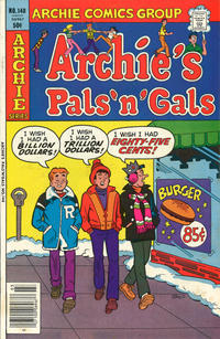Cover Thumbnail for Archie's Pals 'n' Gals (Archie, 1952 series) #148