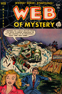 Cover Thumbnail for Web of Mystery (Ace Magazines, 1951 series) #12
