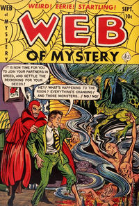 Cover Thumbnail for Web of Mystery (Ace Magazines, 1951 series) #13