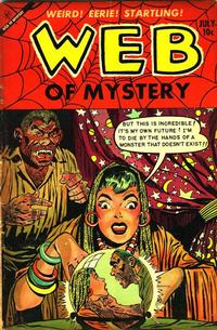 Cover Thumbnail for Web of Mystery (Ace Magazines, 1951 series) #19