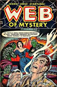 Cover Thumbnail for Web of Mystery (Ace Magazines, 1951 series) #24