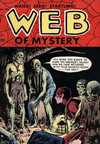 Cover Thumbnail for Web of Mystery (Ace Magazines, 1951 series) #27
