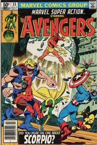 Cover for Marvel Super Action (Marvel, 1977 series) #33 [Newsstand]