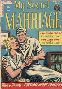Cover Thumbnail for My Secret Marriage (Superior, 1953 series) #6