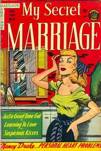Cover Thumbnail for My Secret Marriage (Superior, 1953 series) #8