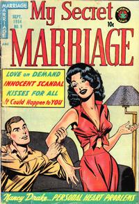 Cover Thumbnail for My Secret Marriage (Superior, 1953 series) #9