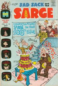 Cover Thumbnail for Sad Sack and the Sarge (Harvey, 1957 series) #100