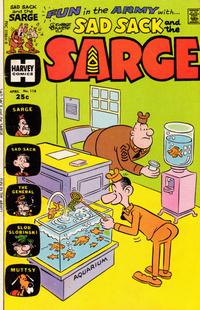 Cover for Sad Sack and the Sarge (Harvey, 1957 series) #118