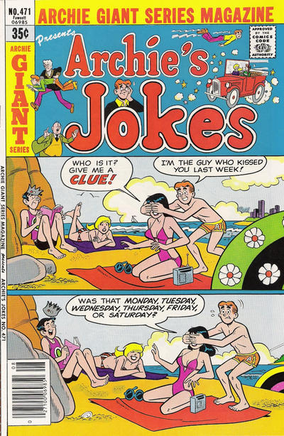Cover for Archie Giant Series Magazine (Archie, 1954 series) #471