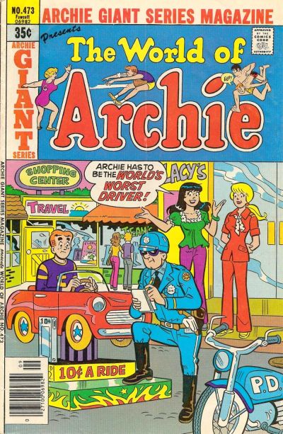 Cover for Archie Giant Series Magazine (Archie, 1954 series) #473