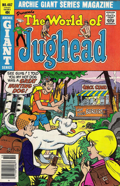 Cover for Archie Giant Series Magazine (Archie, 1954 series) #487