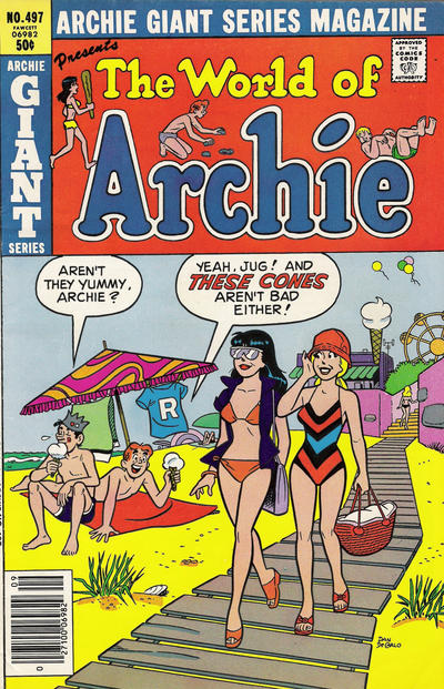 Cover for Archie Giant Series Magazine (Archie, 1954 series) #497