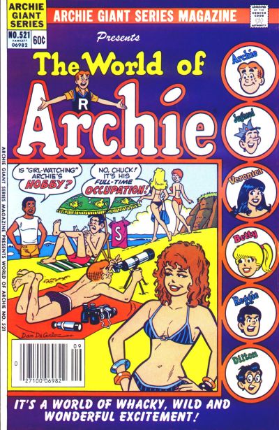Cover for Archie Giant Series Magazine (Archie, 1954 series) #521