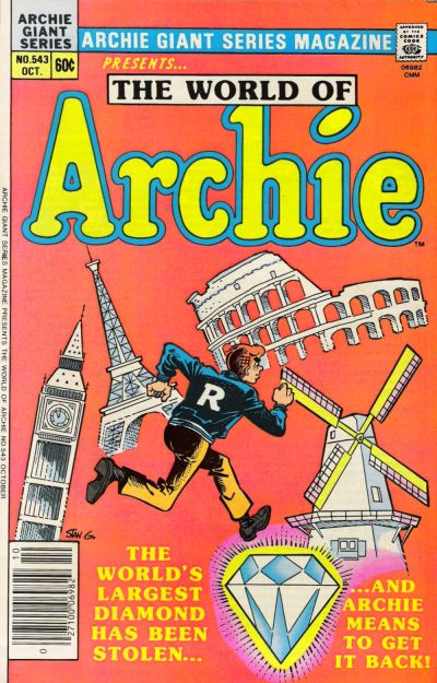 Cover for Archie Giant Series Magazine (Archie, 1954 series) #543
