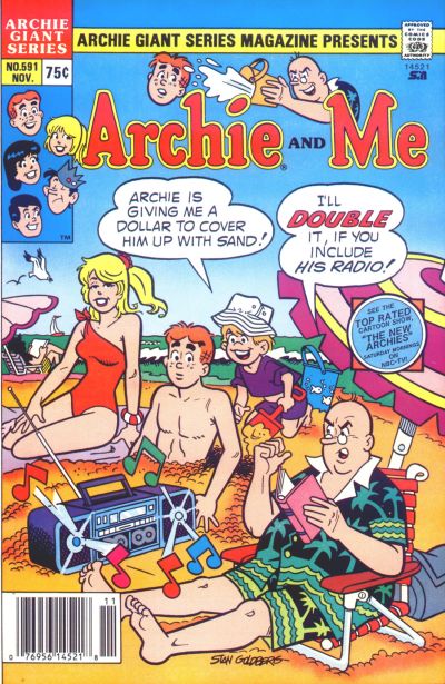 Cover for Archie Giant Series Magazine (Archie, 1954 series) #591 [Newsstand]