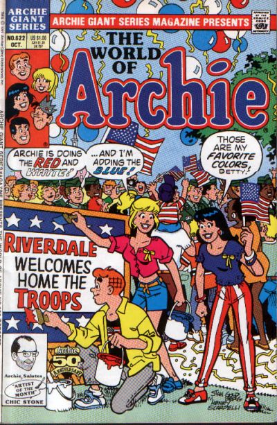 Cover for Archie Giant Series Magazine (Archie, 1954 series) #622 [Direct]