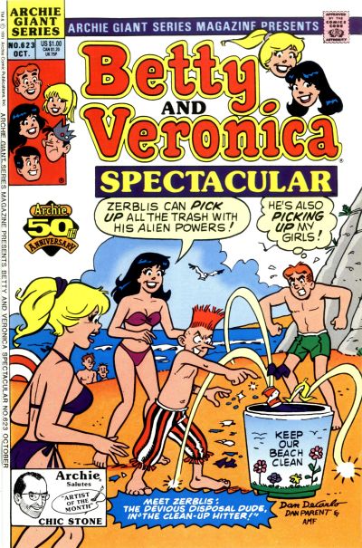 Cover for Archie Giant Series Magazine (Archie, 1954 series) #623 [Direct]