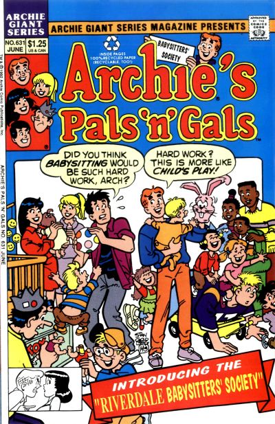 Cover for Archie Giant Series Magazine (Archie, 1954 series) #631 [Direct]
